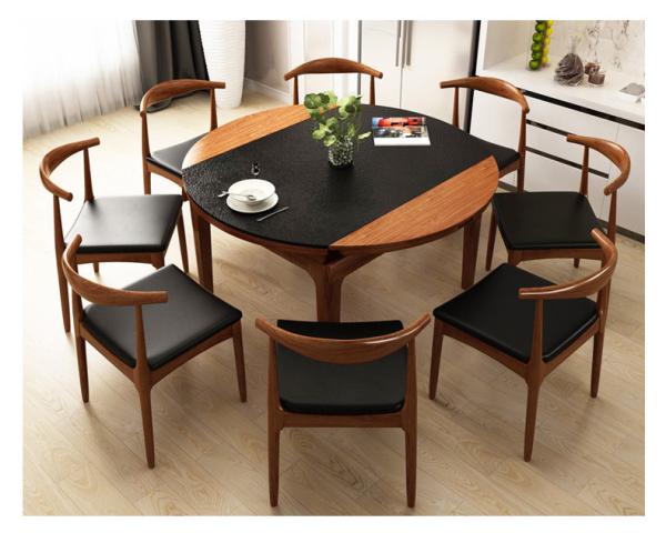 Buy cheap Round Dining Room Solid Wood Table Furniture For Home / Restaurant Using from wholesalers