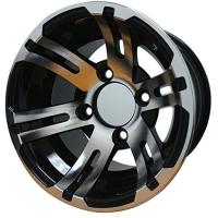 Buy cheap 205/50-10 DOT Low Profile Street Tires And 10 Inch Golf Cart Machined/Glossy product