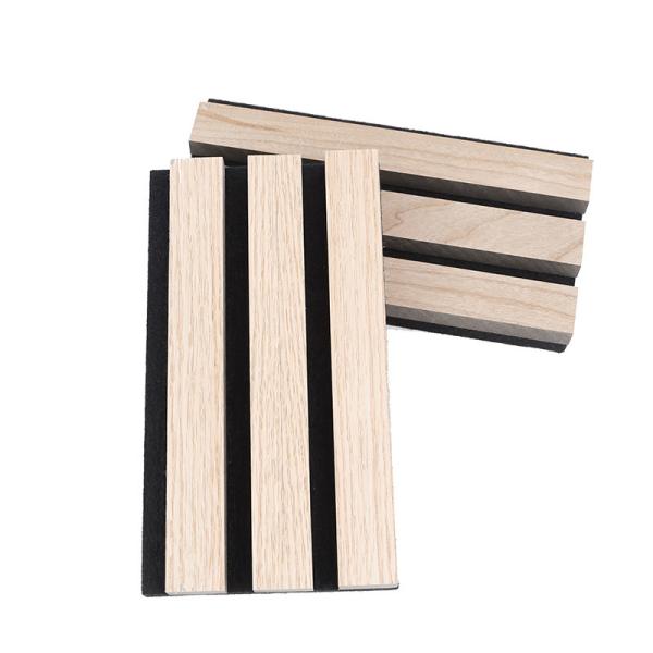 Buy cheap Soundproofing Wood Veneer Slat Acoustic Panel Wood Acoustic Panels Wall from wholesalers