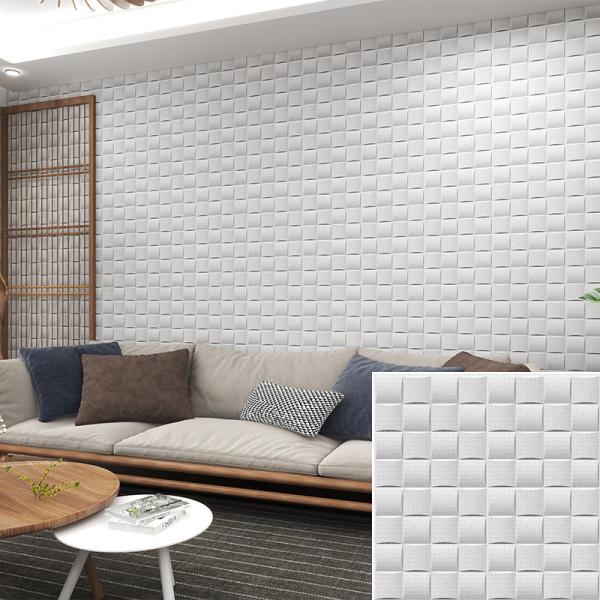Buy cheap Pink Color Home Decoration Wallpaper Wall Stickers 3D Design Removable from wholesalers