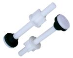 Strong Tensile Strength Plastic Toilet Seat Screws , Plastic Toilet Seat Hinge