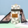 Buy cheap 2024 NEW GEOMETRIC CONTRAST COLOR COMPACT BAG COIN PURSE PENDANT EARPHONE BAG MOUTH RED ENVELOPE MINI KEYCHAIN BAG from wholesalers