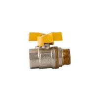 Buy cheap Heatproof Antirust Ball Valve Brass , Anticorrosive Brass Lockable Ball Valve product