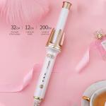 Electric Ceramic Curling Iron Wand , Negative Hair Curling Iron 1 Inch