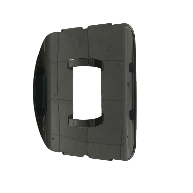 PC ABS Material Molded Injection Plastic Parts With Black Color