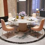 1.35x0.75m Luxury Contemporary Dining Room Sets Luxury Marmorstein Tisch