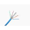Buy cheap 4P Twisted Solid Copper Cat6 Lan Cable 350Mzh Network Ethernet Cable from wholesalers