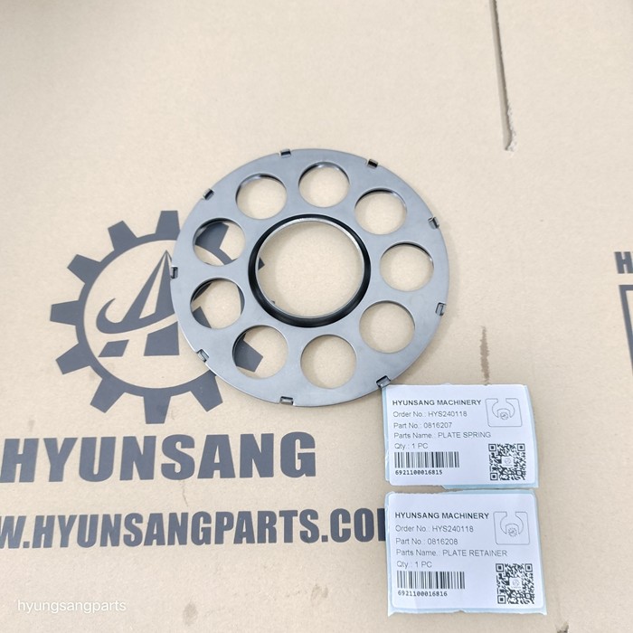 Excavator Parts Plate Spring 0816207 For ZX280LC-5G ZX350LCH-5G