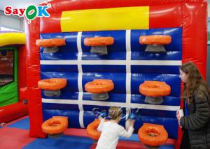 Buy cheap Inflatable Lawn Games OEM Inflatable Basketball Hoop Toys Interactive Kid Inflatable Basketball Game from wholesalers
