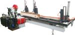 Twin Blade Automatic Woodworking Bench Saw Machine,2 Blades Circular Saw Mill