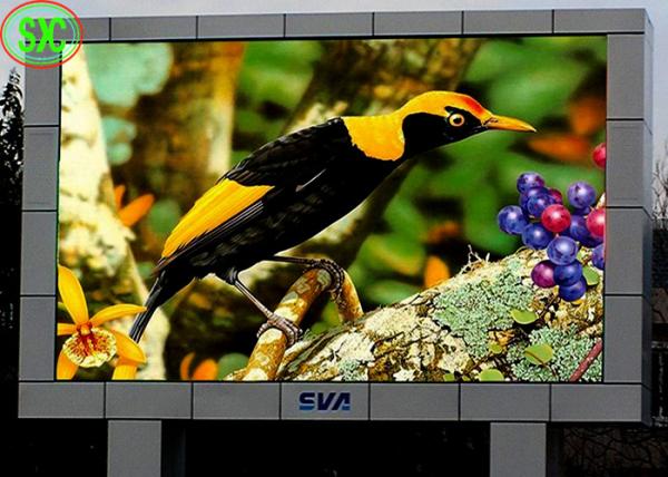 Buy cheap Waterproof Outdoor Full Color P6 LED Billboards TV Display Fixed Installed electronic billboard signs from wholesalers