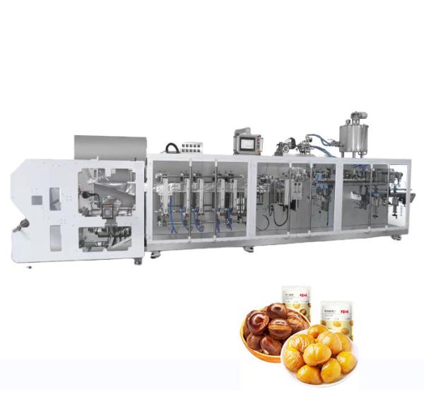 Buy cheap max 1200ml Horizontal Pouch Packing Machine 70Bags/min For Spicy Strip Gluten from wholesalers