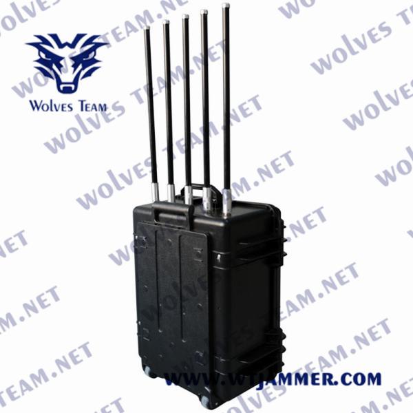 Buy cheap Omnidirectional Antennas 600W RF Military Signal Jammer 800m from wholesalers