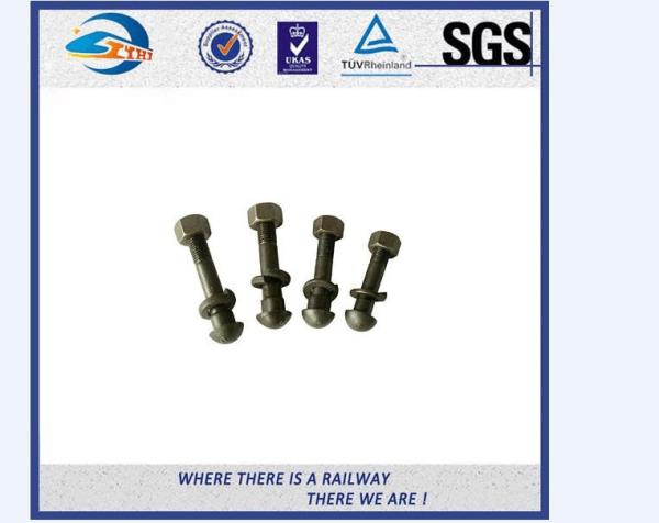 Quality Galvanized Special Railway Sleeper Bolts And Nuts Track Bolts Fish Bolts for sale