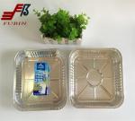 Buy cheap Loaf Packing Square Foil Trays Biodegradable Non Toxic Material from wholesalers