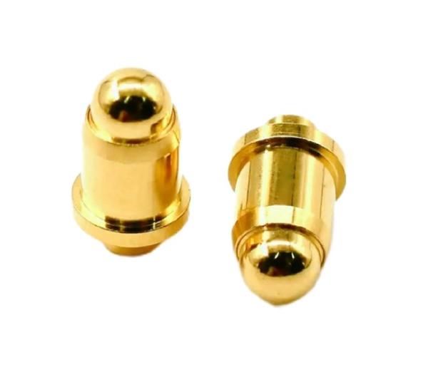 Buy cheap 1A Gold Plating 3-10u Brass Pogo Pin Spring Loaded Height 2.5mm Pin Contact Dip from wholesalers