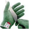 Buy cheap HPPE Cut Resistant Work Gloves With Grip EN388 For Gardening from wholesalers