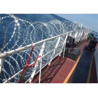 Buy cheap Electric Galvanized Concertina Razor Barbed Wire BTO22 Blade Style For Ship product