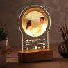 Buy cheap wooden Night Light stand with Your Photo Romantic Gift for Couples Gift for Her Anniversary Gift for Him Engagement Wedding from wholesalers