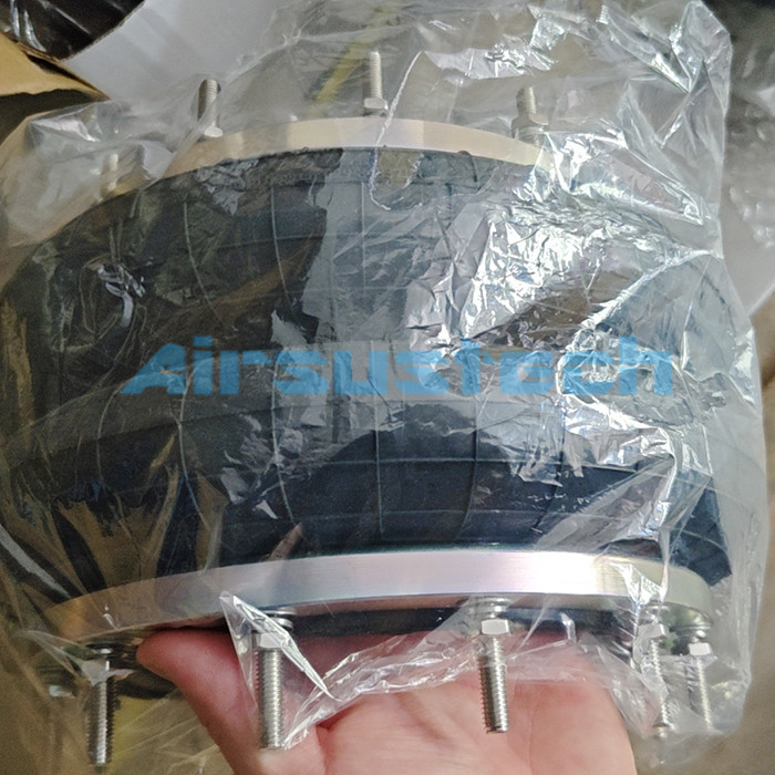 88538/86600 Double Convoluted Air Spring F2 Connection Rubber Air Bellows