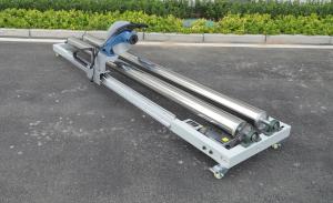 Wholesale 3m Length Semi-automatic Roll Cutting Machine For Flex Banner , sticker Roll from china suppliers