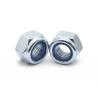 Buy cheap DIN985 Hexagon Nylon Insert Lock Nut Carbon Steel Galvanization from wholesalers