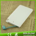 Super slim Credit card power bank 2500mah for mobile phone