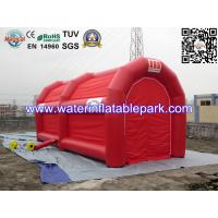 Buy cheap Promotional Red Inflatable Tent , Commercial Grade PVC Inflatable Tunnel Tent product