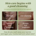 Oil Control Refresh Face Wash Acne Clearing Amino Acid Oily Skin Facial Cleanser