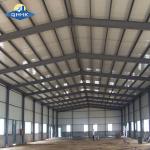 Resilient Prefab Metal Warehouse Custom Color Steel Plate Walls Roof Constructio