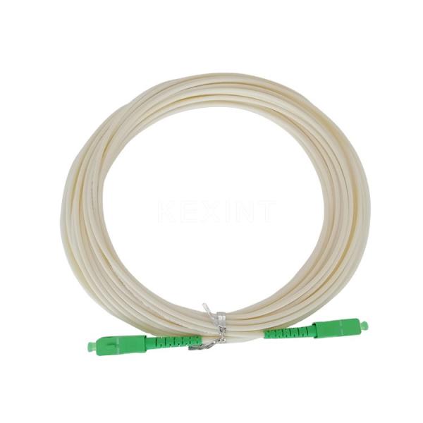 Buy cheap 0.9mm G657A2 Fiber Optic Patch Cord LSZH 0.3dB Insertion Loss from wholesalers