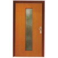 Buy cheap MF05 ABNM 90min fire-proof wooden glass door product