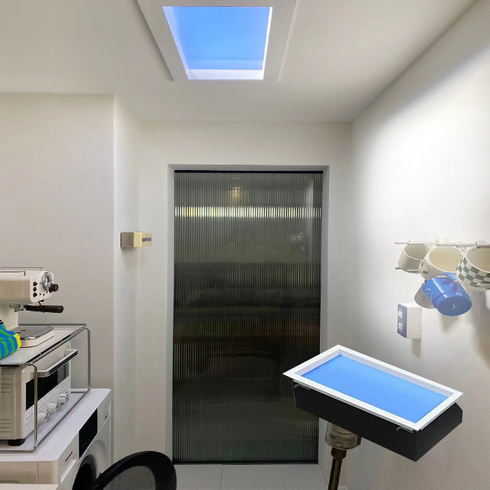 Smart Dimmable LED Ceiling Panel Light, Remote-Controlled, Perfect for Commercial Spaces
