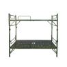 Buy cheap Field Steel Plastic Bed Camp Army Bed Portable Folding Bed Military Green Outdoor Training Bed from wholesalers