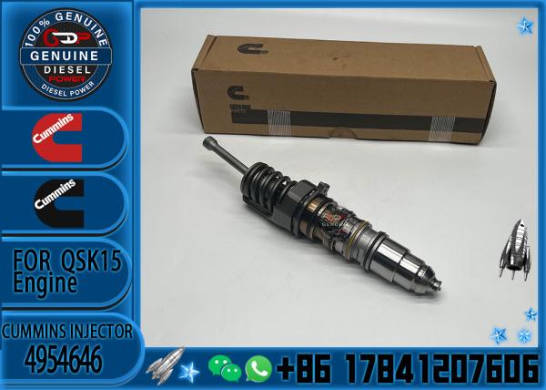 Buy cheap original truck QSK15 engine parts 4076963 4954646 4903028 fuel injector used in Cummins from wholesalers
