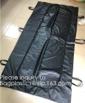 Body Bags, CE Death Body Bag For Virus Infected Patient Black Body Mortuary Bags