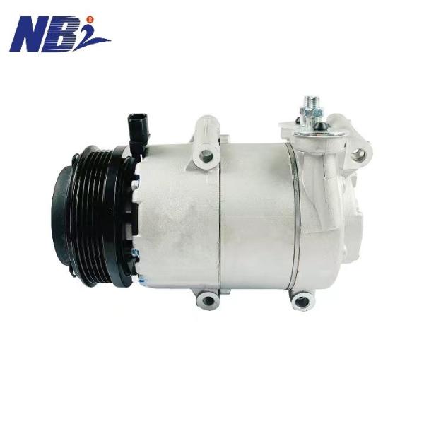 Buy cheap 12V Ford AC Compressor 5.5 Inches Pulley Diameter Direct Fit 12V R-134a Clutch Included from wholesalers