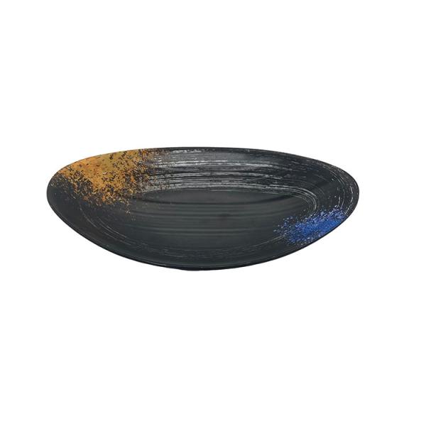 Buy cheap 8.9" Boat Shape Melamine Salad Plate Dinnerware Japanese And Korean Style from wholesalers