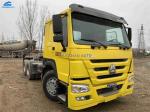Sinotruck Used Tractor Trucks 10 Wheel 50 Tons 2014 Year With Short Mileage