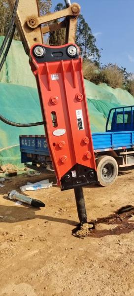 Buy cheap Depends On Model Excavator Rock Breaker For High Impact Energy 160-185Bar from wholesalers