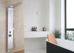 Buy cheap ROVATE 4 Way Water Outlet Wall Mount Shower Panel Home Furniture L Shape from wholesalers
