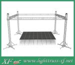 500mm x 500mm Iron Base Caster Truss Coupler For Aluminum Roof Truss