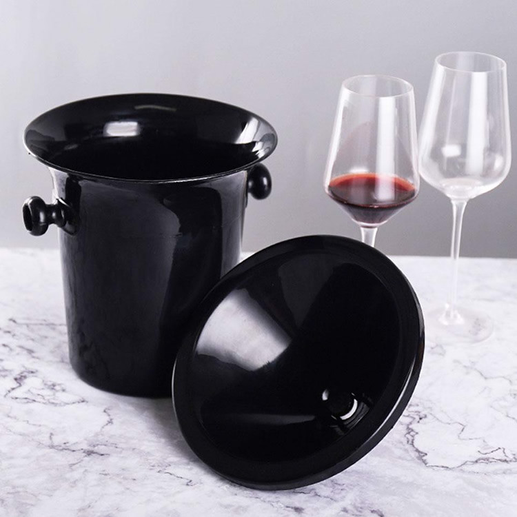 Polypropylene Plastic Wine Tasting Spittoon Bucket 3.7L 2L