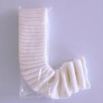Absorbent Zig Zag Cotton Pleat Pure White Soft Comfortable Medical Wool Sterile