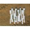 Buy cheap White Yellow Fine Strip Quartzite Stone Veneer for Hotel / Retail Shops Decor from wholesalers