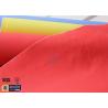 Buy cheap Acrylic Coated Fiberglass Fire Blanket 490GSM 0.43mm Red Fire Safety Protection from wholesalers