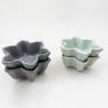 Buy cheap Wholesale Custom Restaurant Cutlery Snowflake Shaped Ceramic Material Dish Plate Dipping Bowls Set Porcelain Soy Sauce from wholesalers