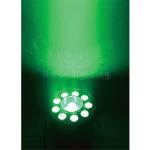 9+1 High Brightness 30W RGB 3in1 LED Wash Disco Party Stage Plastic Flat Par