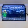 Buy cheap Colored Led Light Farming Curved Aquarium Fish Tank from wholesalers