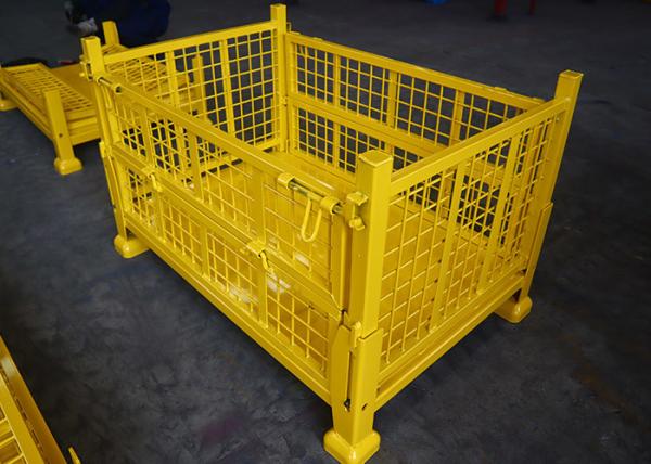 Electro Powdercoated Equipment Security Cage Heavy Duty Stillages For Warehouse